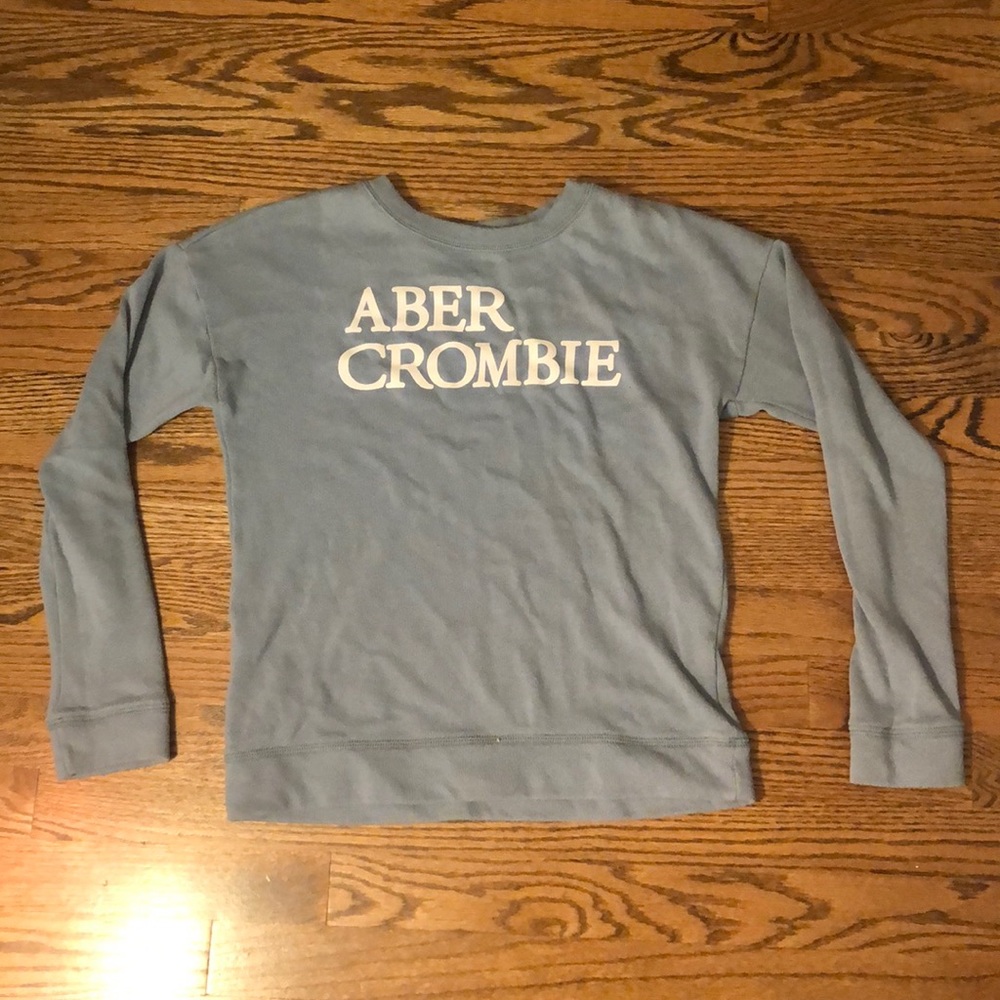 Abercrombie Kids Light Blue Comfy Crewneck